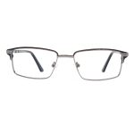 Grey Rectangular Metal Full Frame